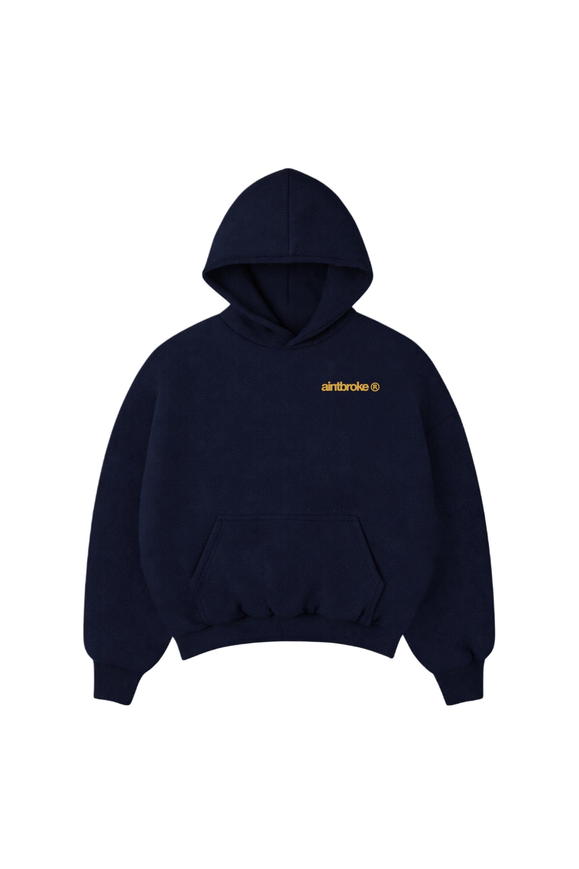 Vintage Navy Blue Hoodie