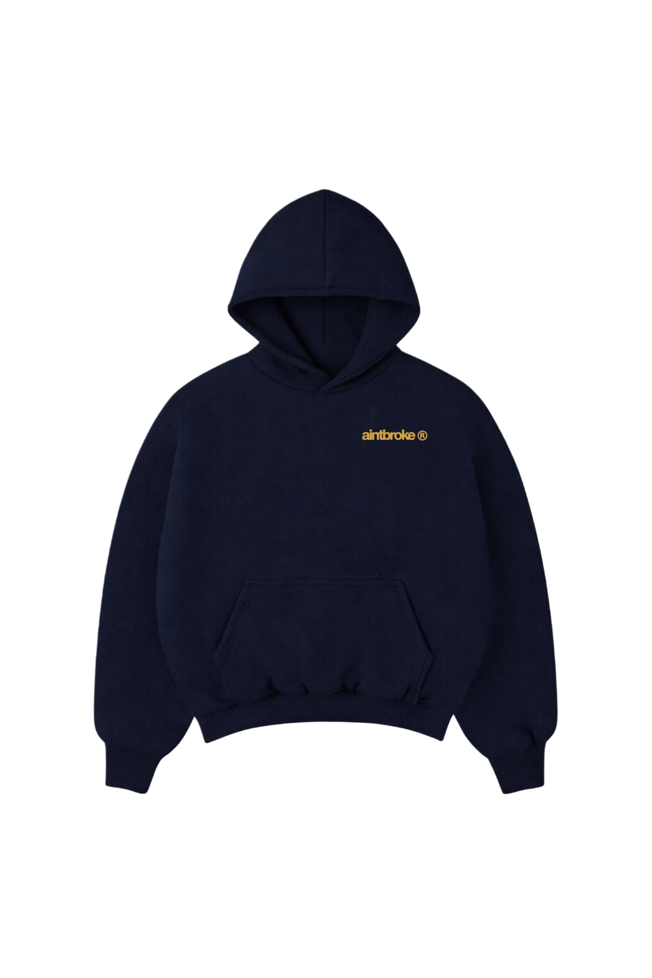 Vintage Navy Blue Hoodie