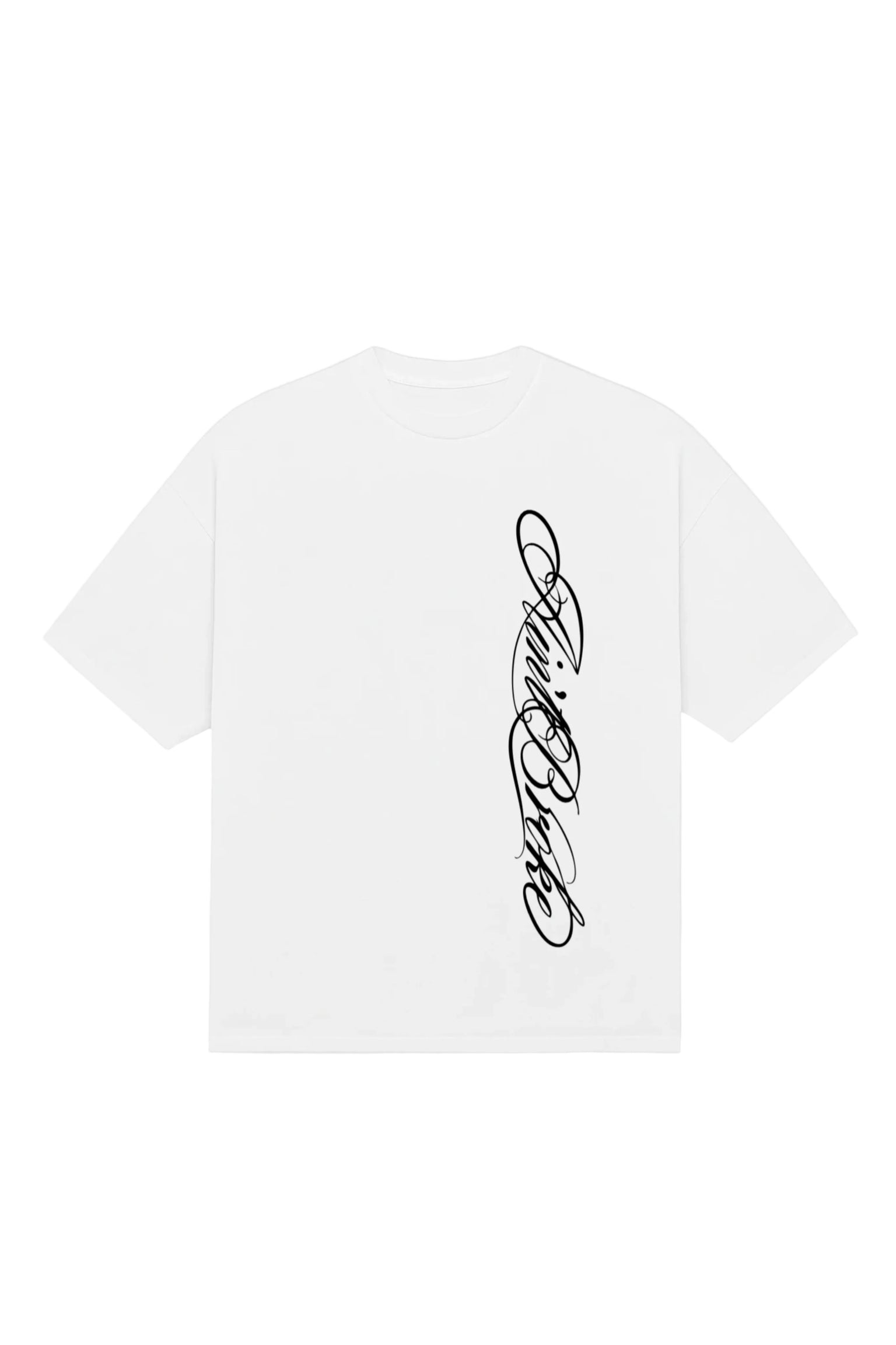 Cursive T-shirt Men