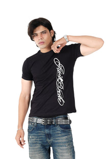 Cursive T-shirt Men