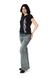 Cursive T-shirt Women