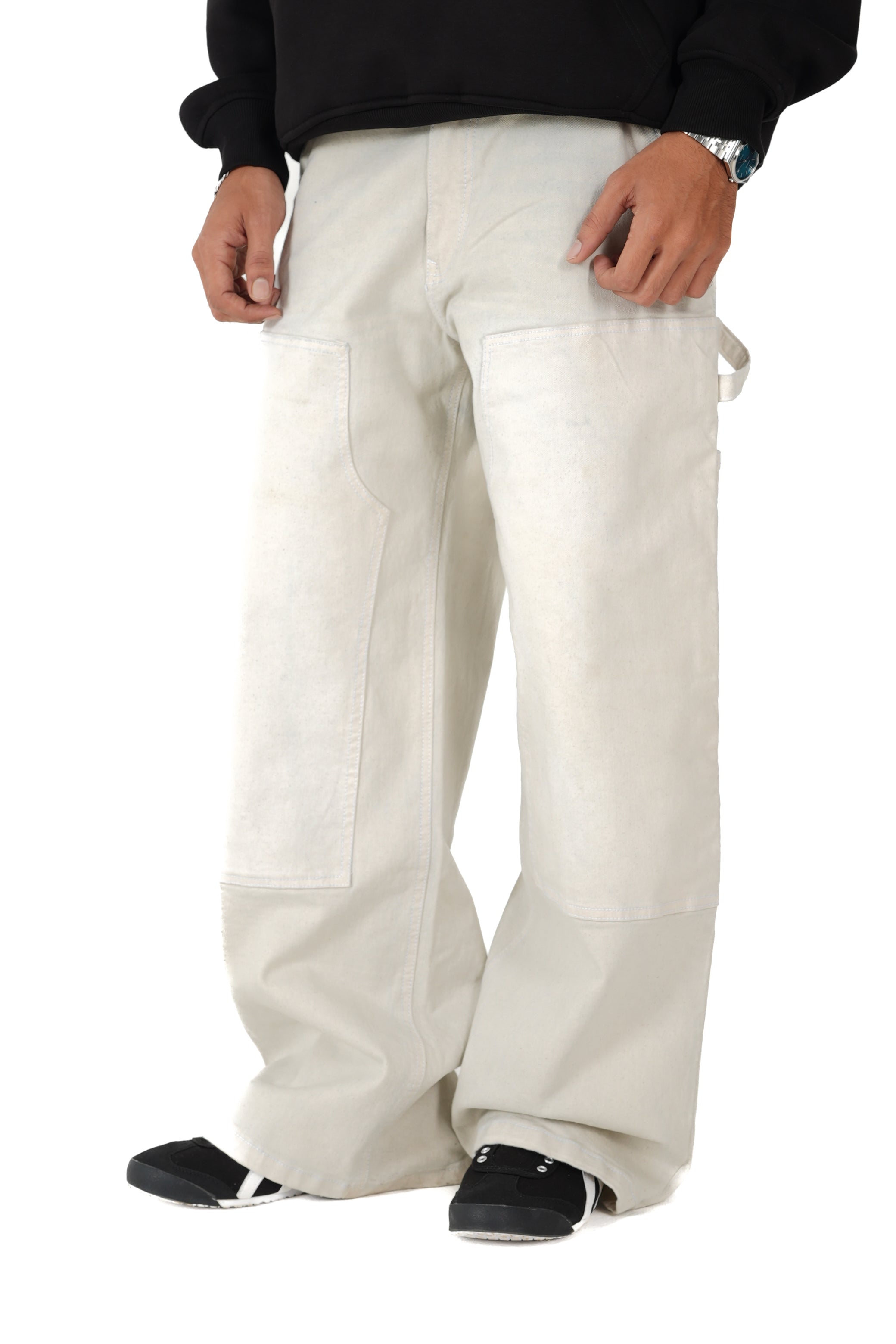 Double Knee Off White