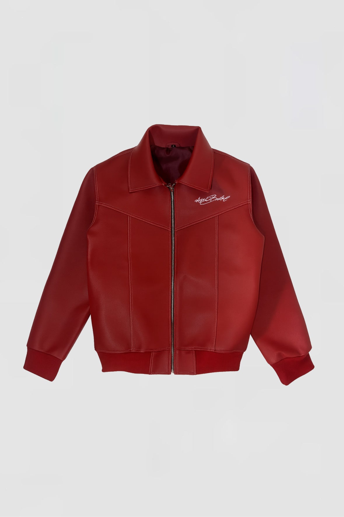 Tyler coded red leather jacket - limited edition