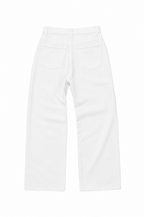 White Baggy Denim