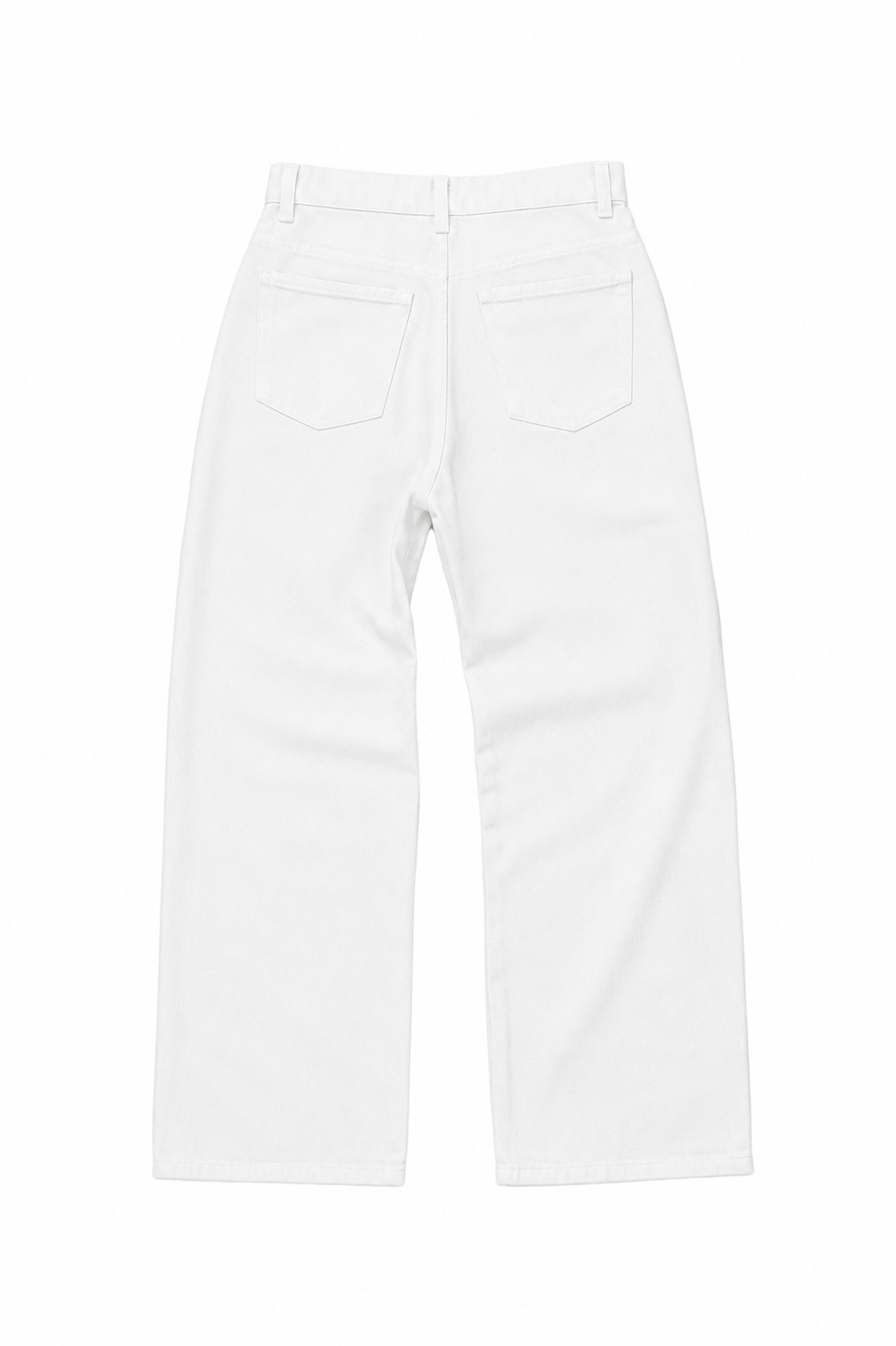 White Baggy Denim