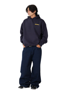 Vintage Navy Blue Hoodie