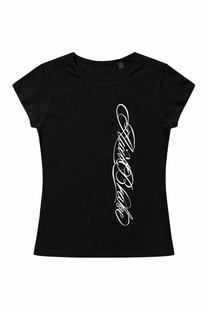 Cursive T-shirt Women
