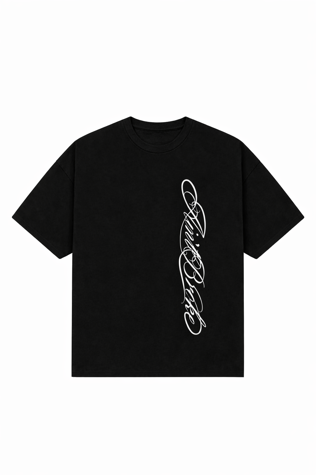 Cursive T-shirt Men